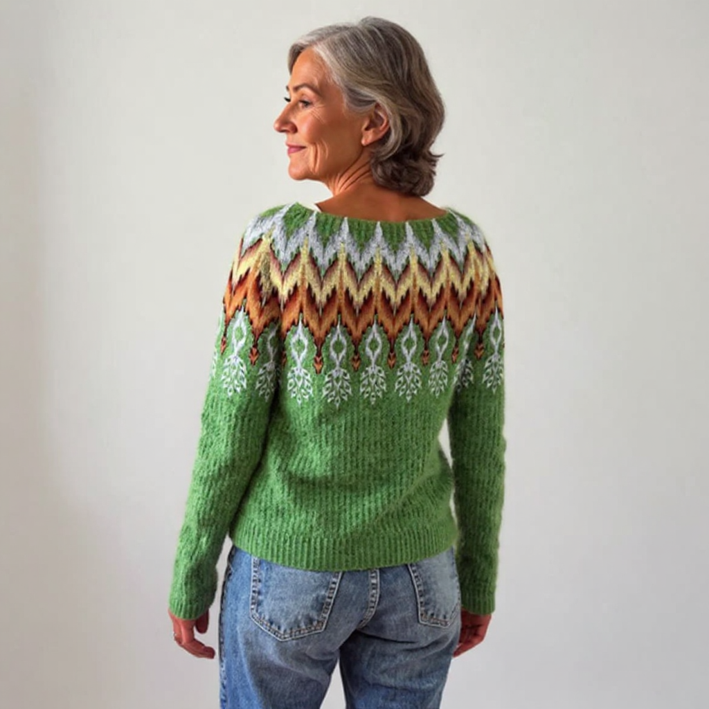 Rosalie – Pull islandais classique en laine