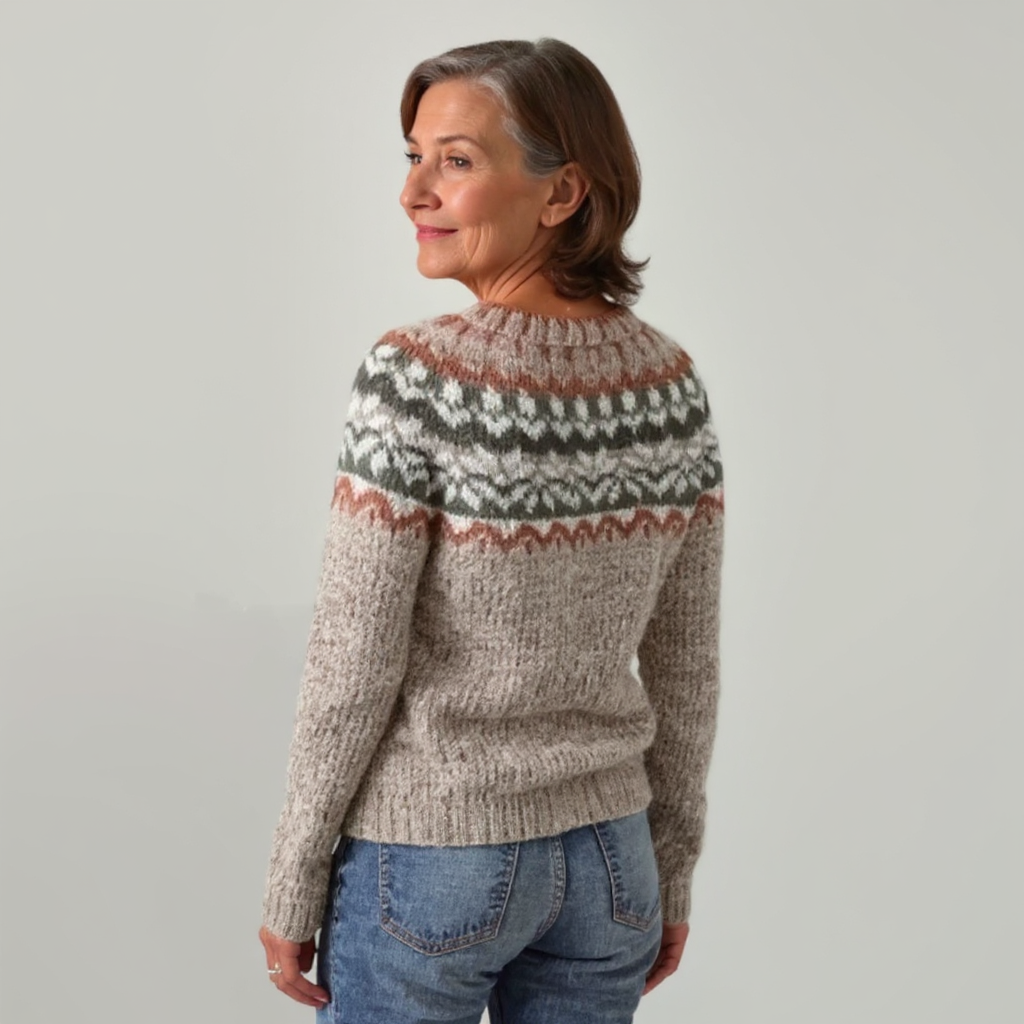 Manon – Pull islandais classique en laine