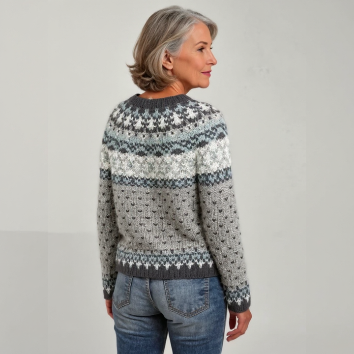 Anaïs – Pull islandais classique en laine