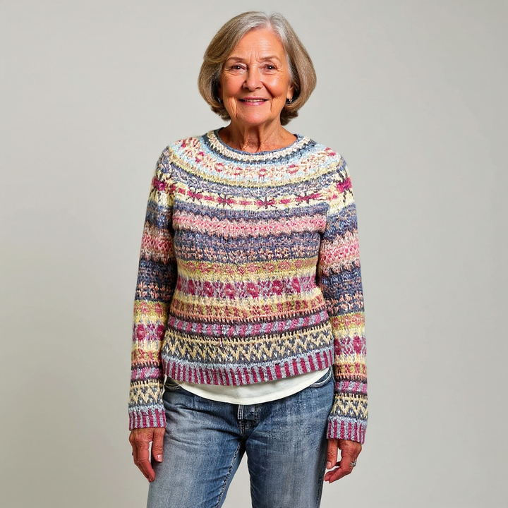 Catherine – Pull islandais classique en laine