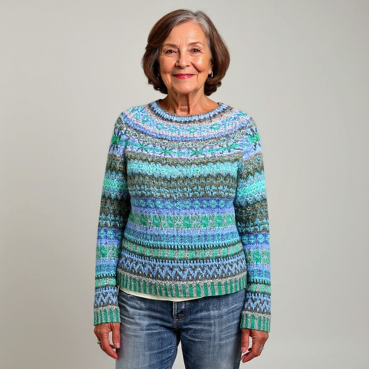 Émilie – Pull islandais classique en laine
