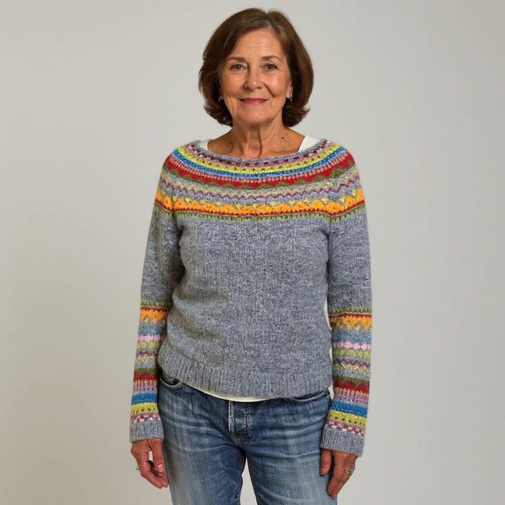 Frédérique – Pull islandais classique en laine