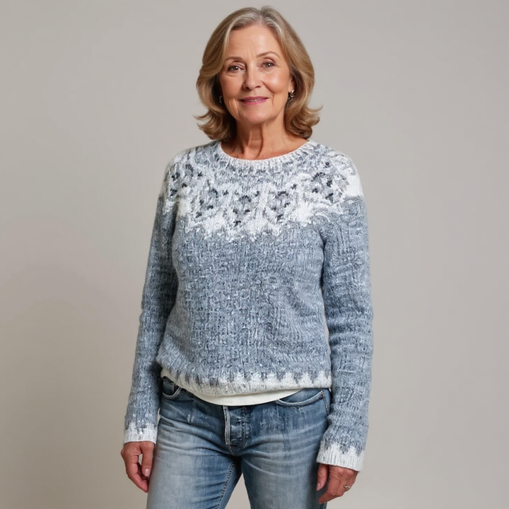 Thérèse – Pull islandais classique en laine