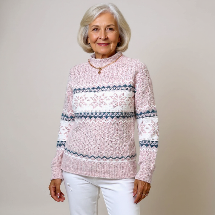 Louise – Pull islandais classique en laine