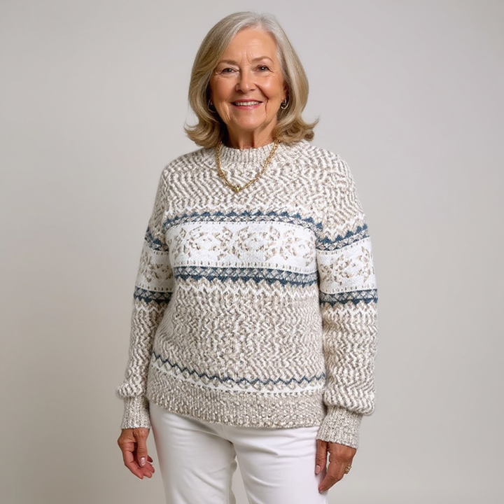 Louise – Pull islandais classique en laine