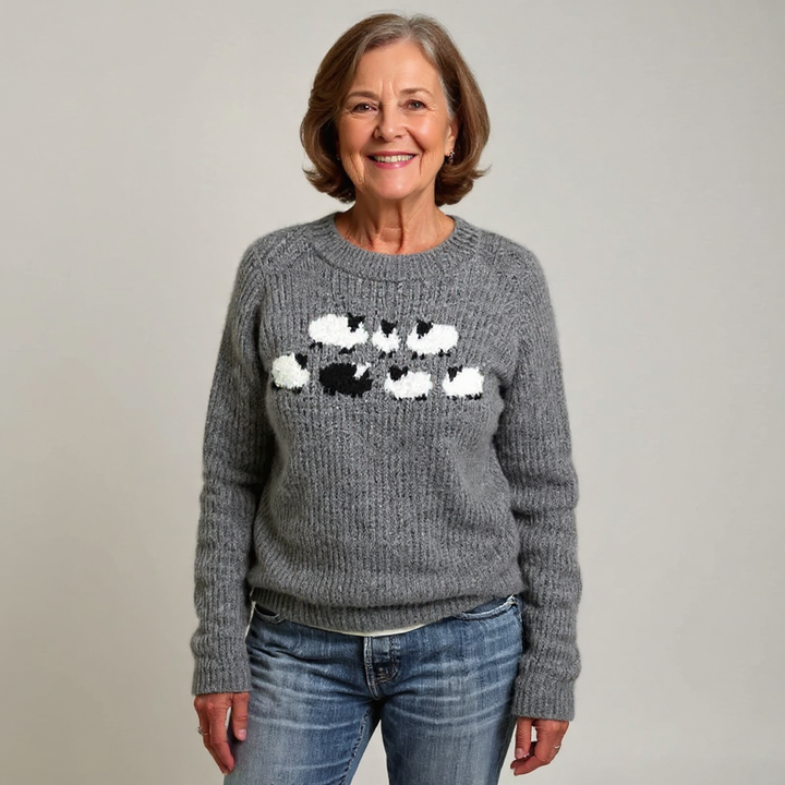 Clara – Pull islandais classique en laine