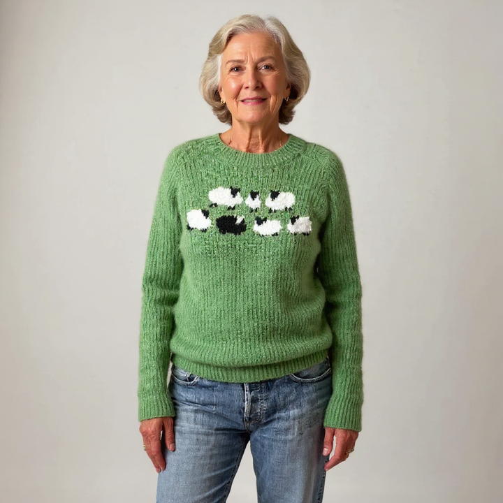 Jeanne – Pull islandais classique en laine