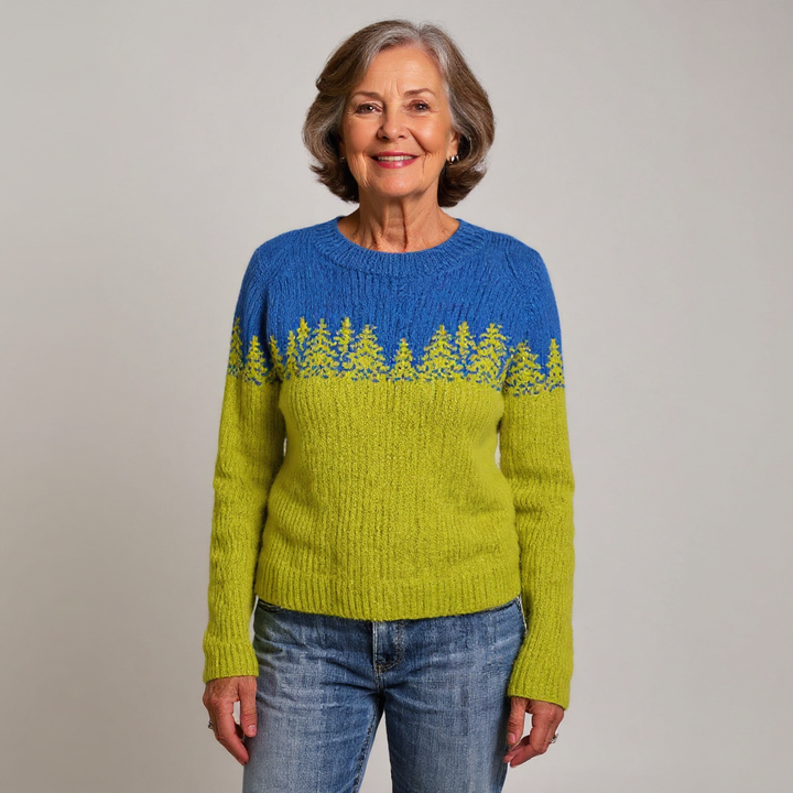 Mathilde – Pull islandais classique en laine