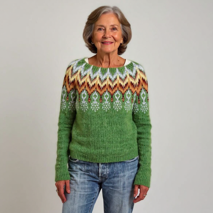 Rosalie – Pull islandais classique en laine