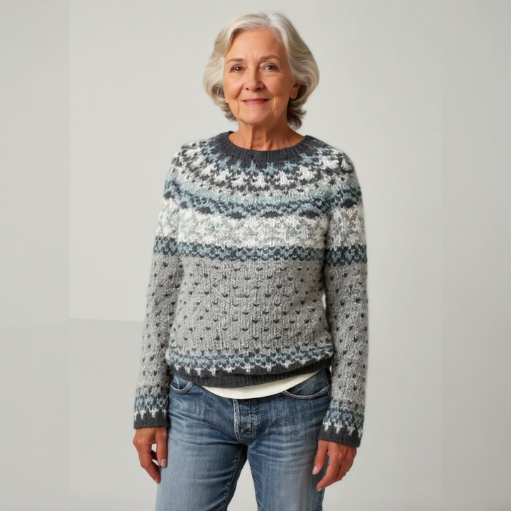 Anaïs – Pull islandais classique en laine