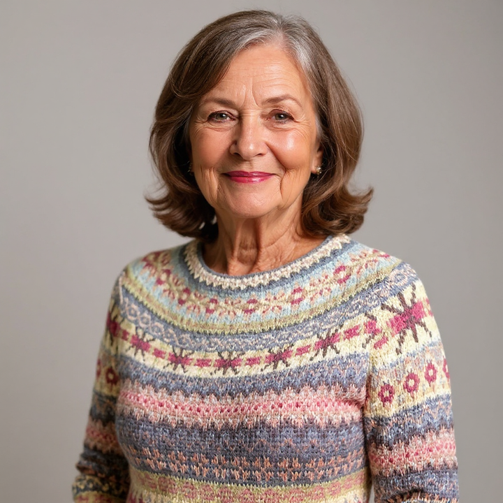 Catherine – Pull islandais classique en laine