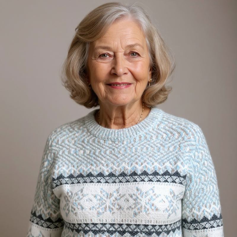 Louise – Pull islandais classique en laine