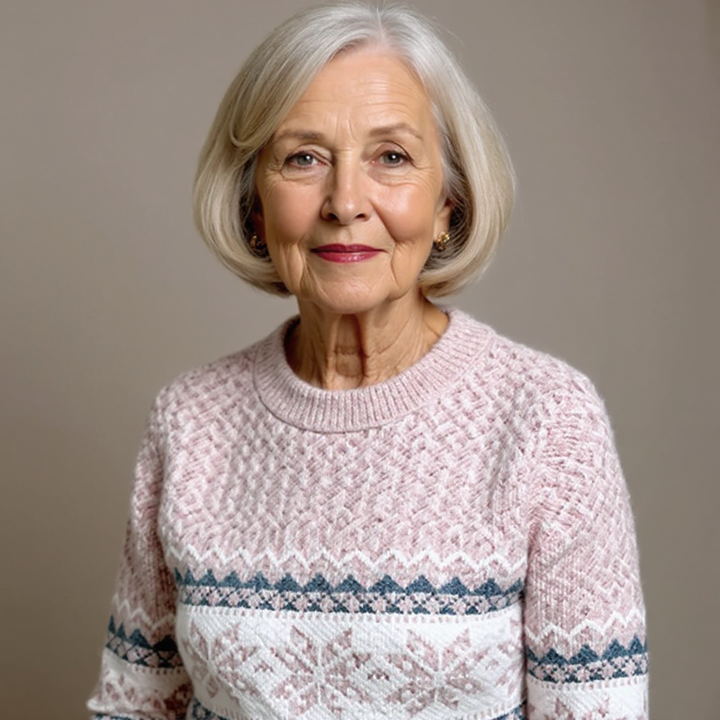 Louise – Pull islandais classique en laine