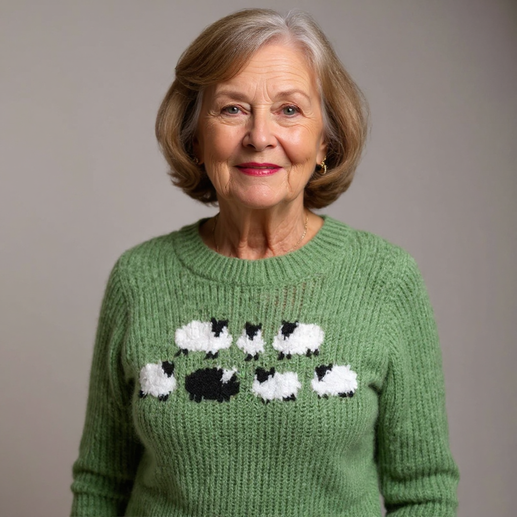 Jeanne – Pull islandais classique en laine