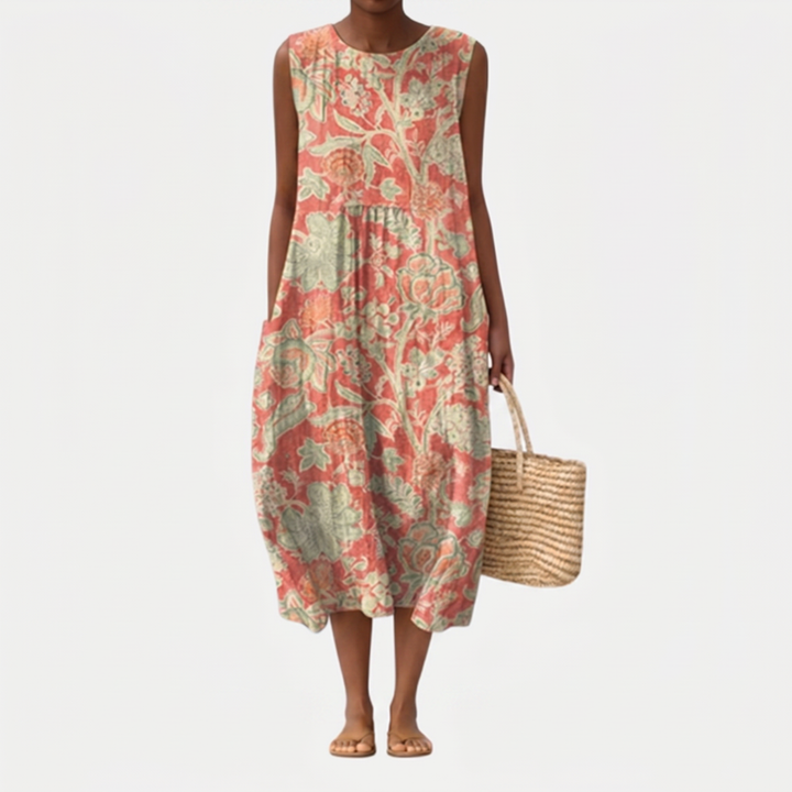 Raquel - Robe Midi du Quotidien