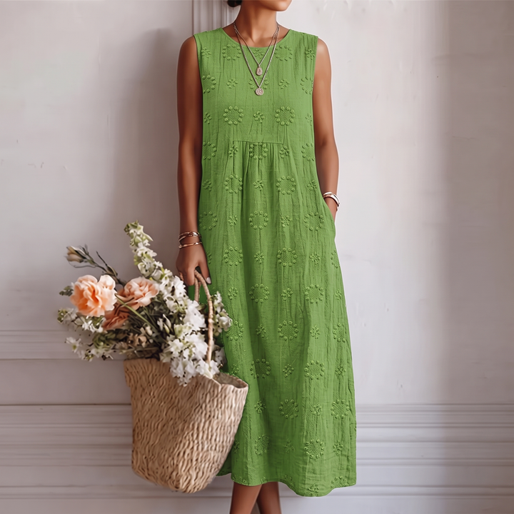 Olivia - Robe Midi Fraîcheur du Quotidien