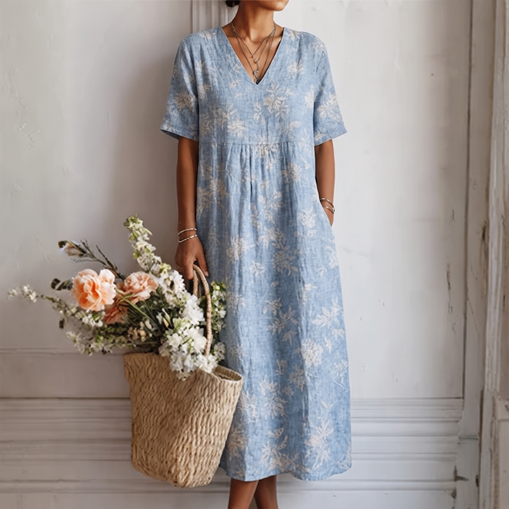 Alma - Robe Lagune Élégante