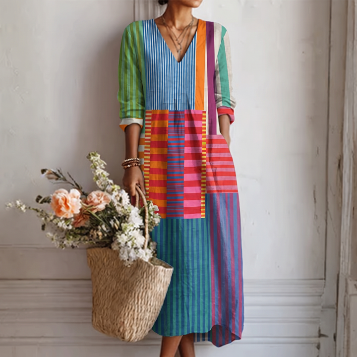 María - Robe de Promenade Élégante