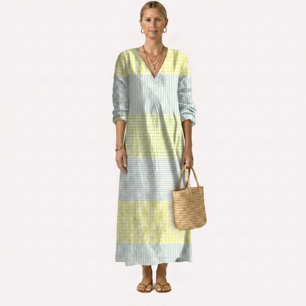 Camille - Robe en Lin Élégance Naturelle