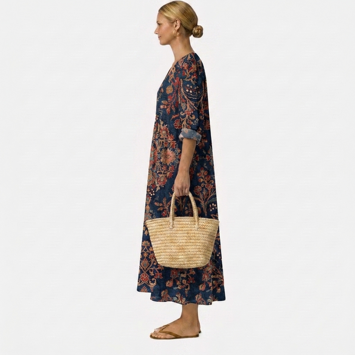 Adela - Robe Fleurie avec Charme