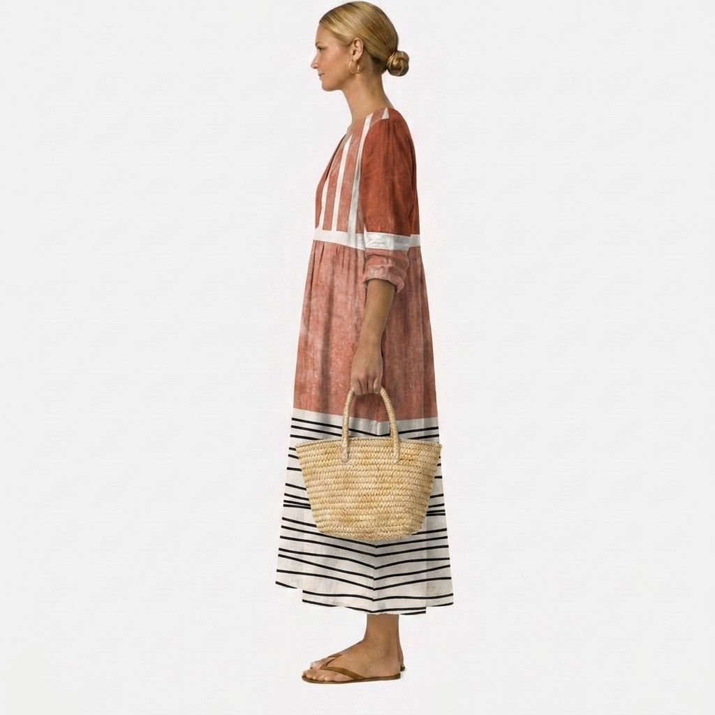 Zoe - Robe Fleurie Confortable
