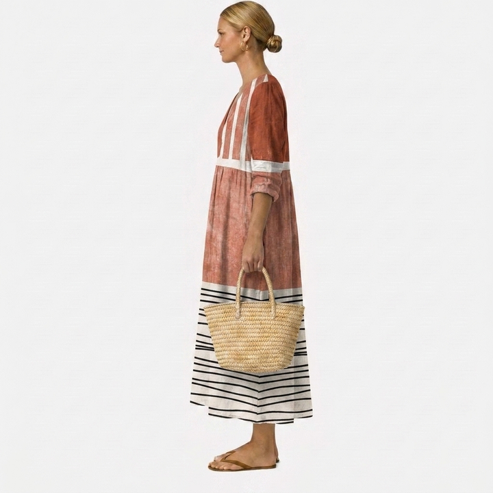 Zoe - Robe Fleurie Confortable
