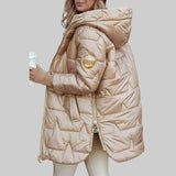 Cécile - Manteau d'automne élégant avec capuche