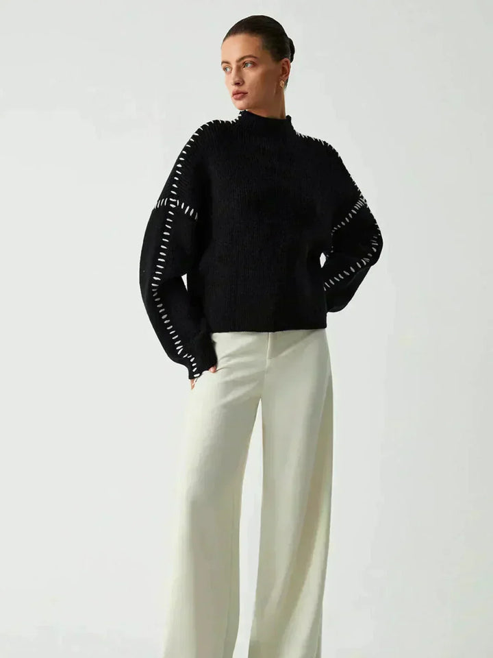 Inès – Pull chaud oversize