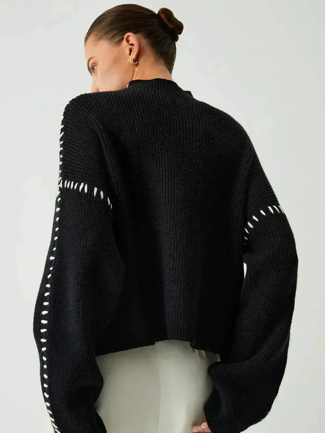 Inès – Pull chaud oversize