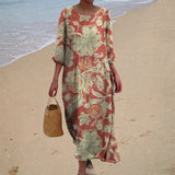 Robe longue fluide chic et confortable