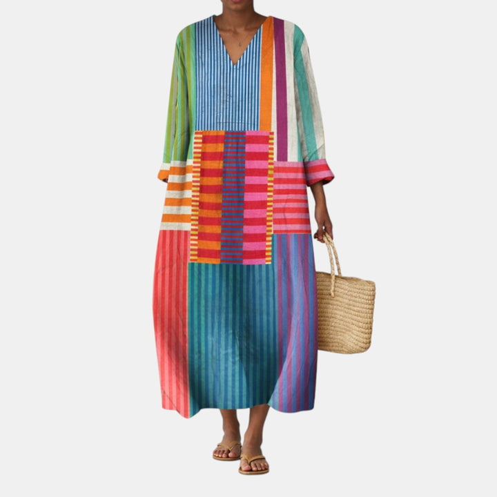María - Robe de Promenade Élégante