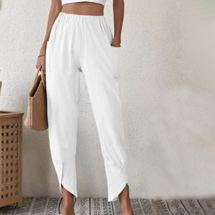 Essari - Pantalon avec Ourlet Brut