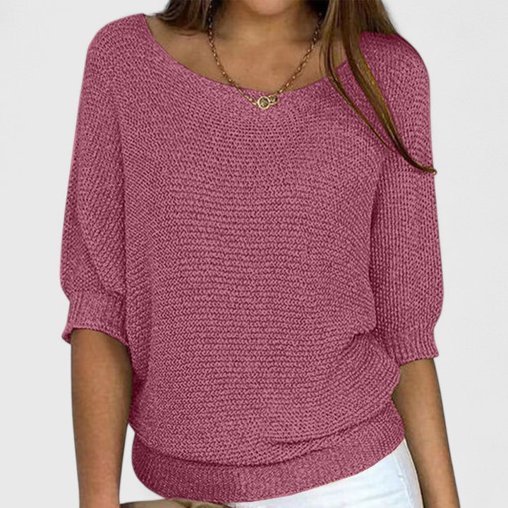 Monique – Pull en maille sans effort