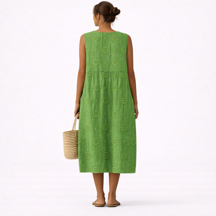 Olivia - Robe Midi Fraîcheur du Quotidien