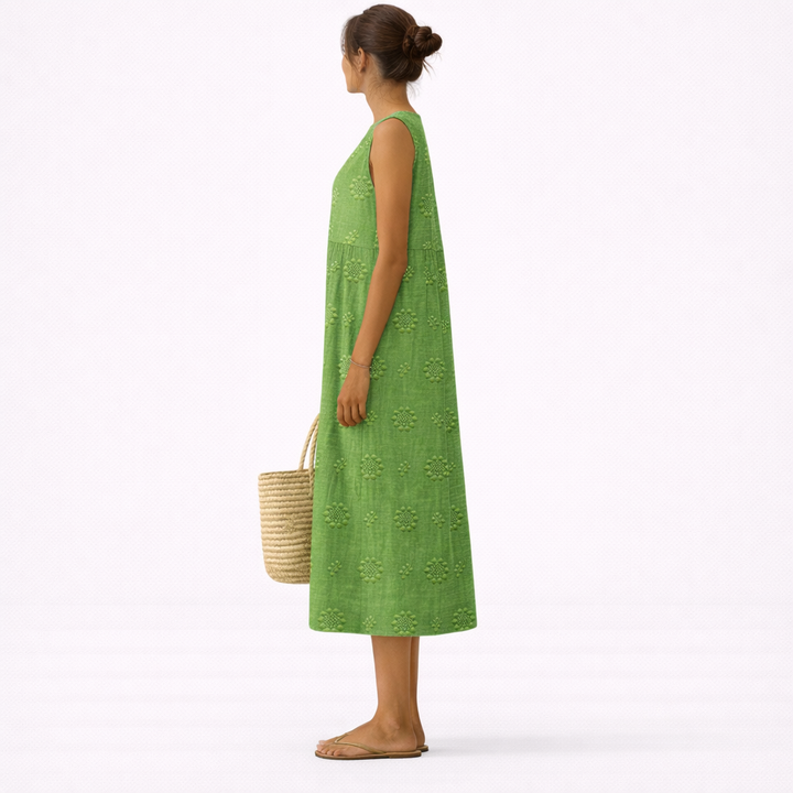 Olivia - Robe Midi Fraîcheur du Quotidien