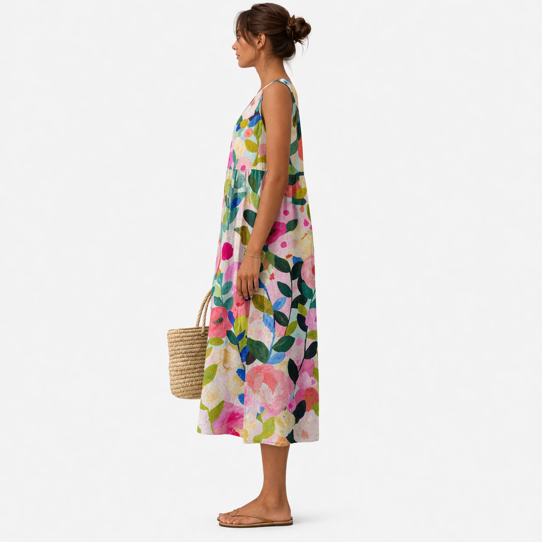 Ana - Robe Midi du Quotidien