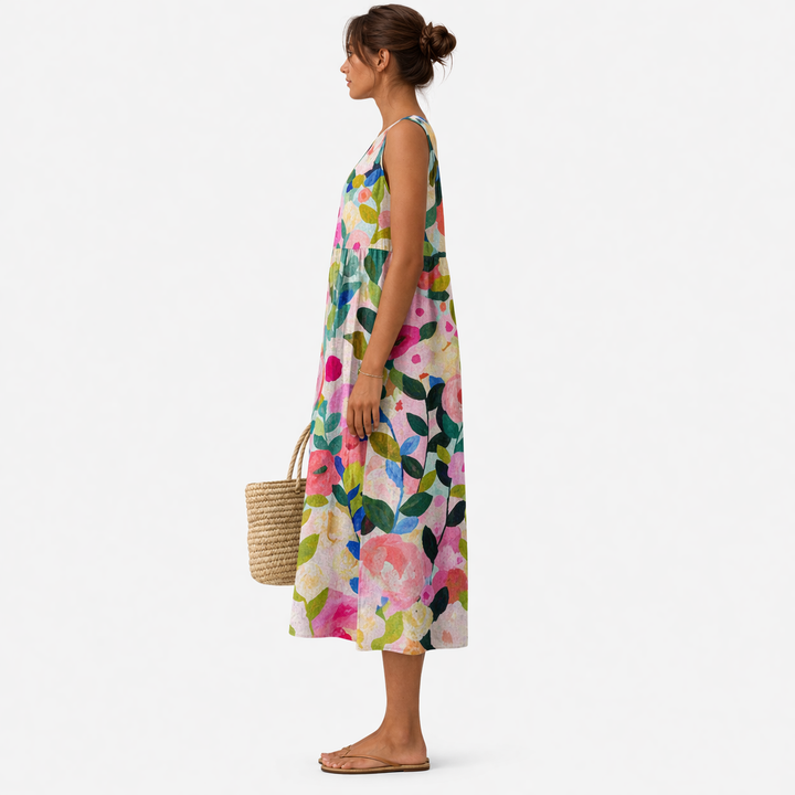 Ana - Robe Midi du Quotidien