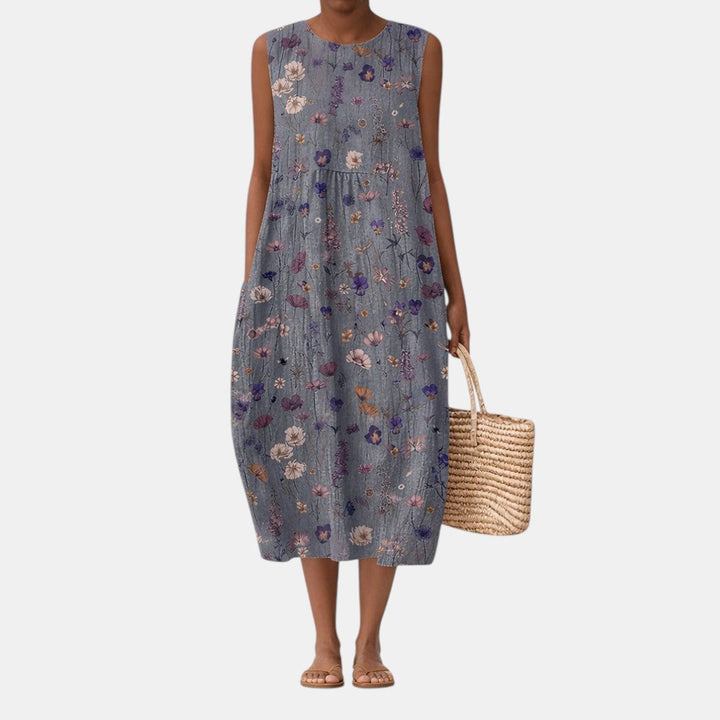 Sara - Robe Midi du Quotidien