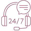 Service client 24/7