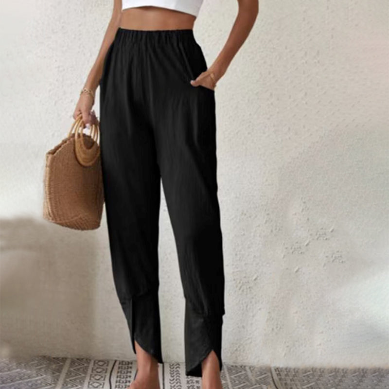 Essari - Pantalon avec Ourlet Brut
